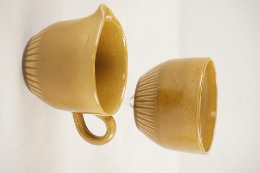 Bo Fajans socker & gräddkanna. G41 