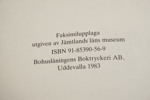 8st Jämten böcker. A79