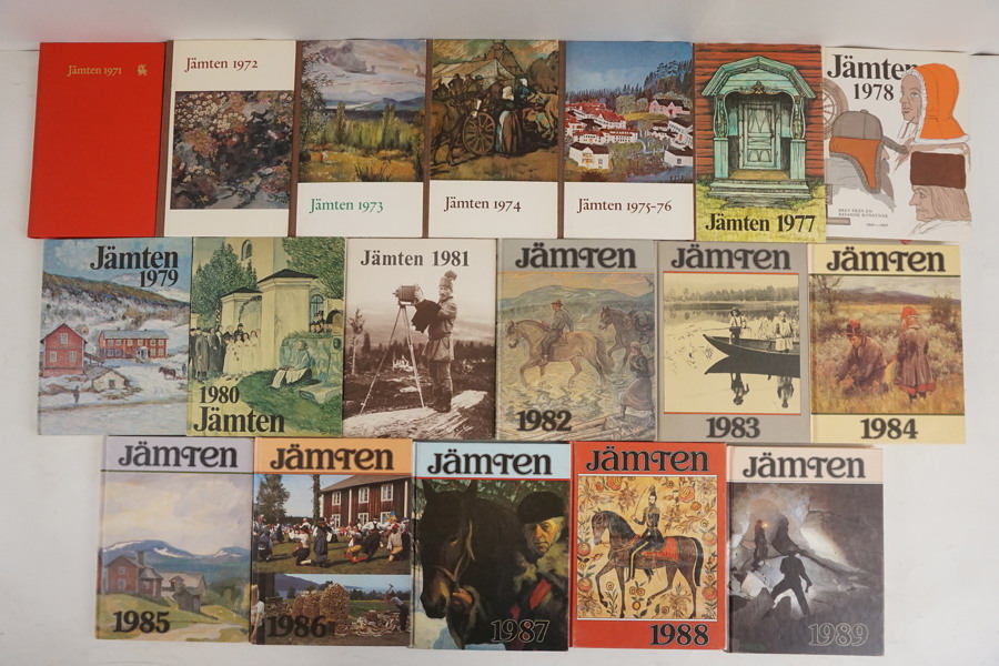 18st Jämten böcker. A81
