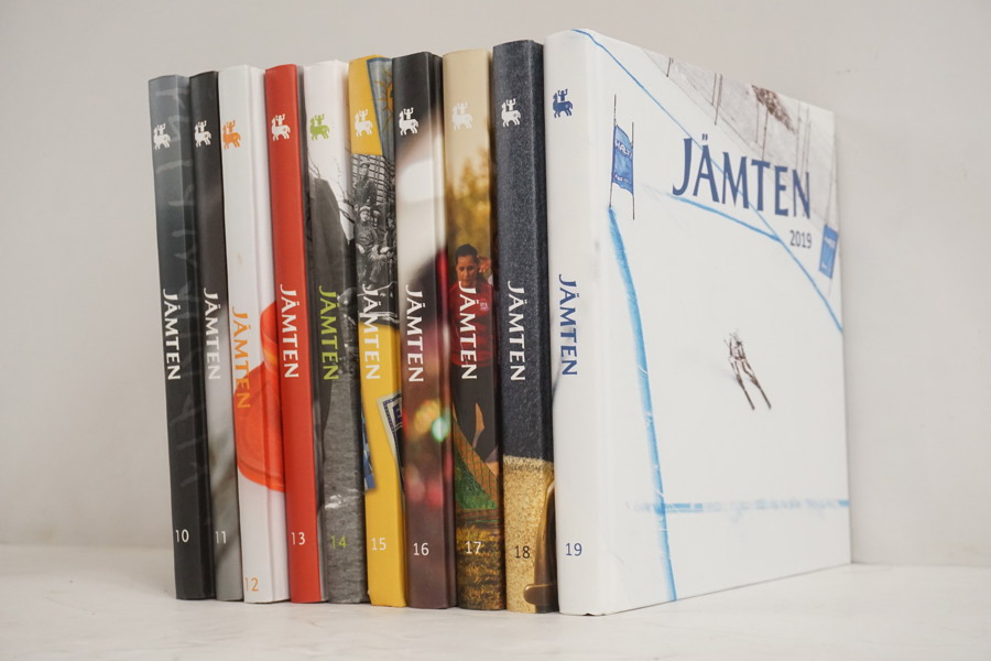 10st Jämten böcker. A85