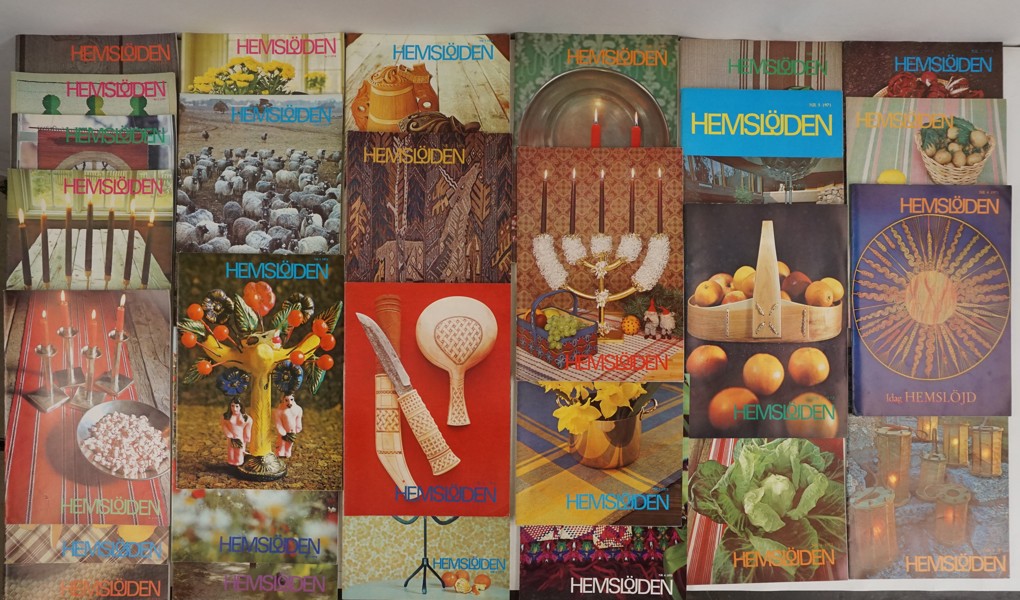 Hemslöjden Tidningar 1970 tal. A88 