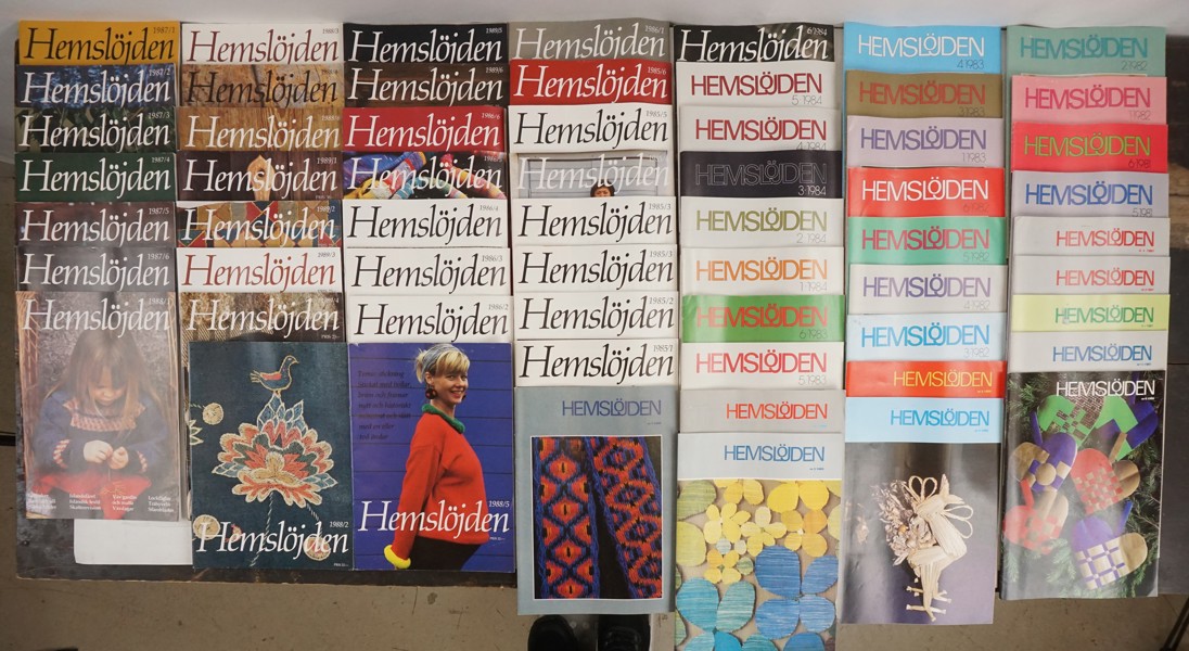 Hemslöjden Tidningar 80-tal. BC26