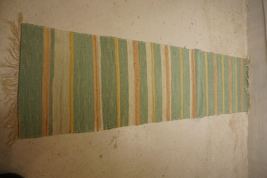 Lång matta grön 45x260cm. B32