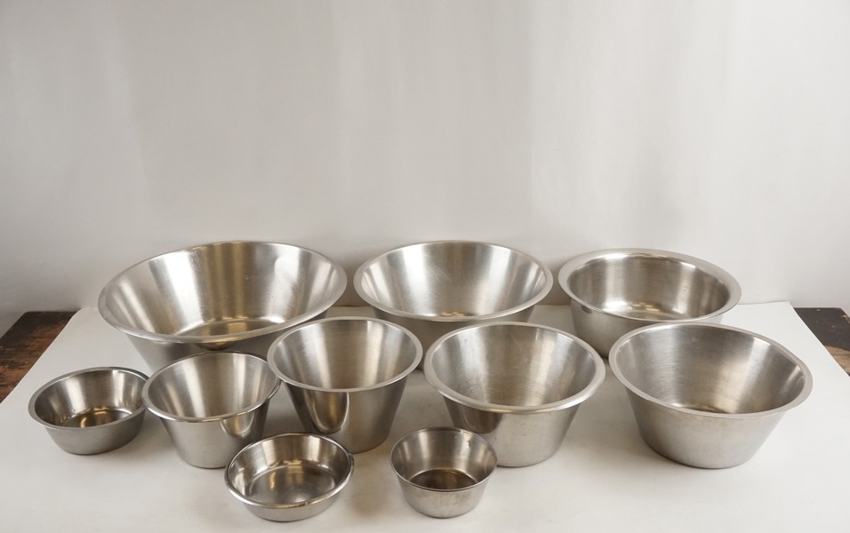 Bunkar i rostfritt, Ståko mm. BC35