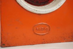 Vintage stinslykta, röd. C8