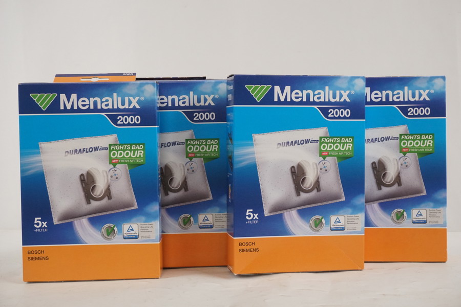 Menalux 2000, Dammsugarpåsar. A113