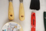 Penslar och spatlar mm. A116