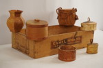 Allmoge, trälådor, vas mm.  A135