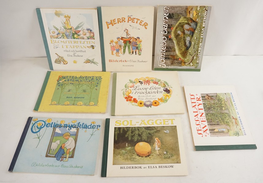 8st Elsa Beskov böcker. A137
