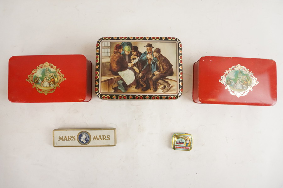 Plåtlådor, Mars mm. A143