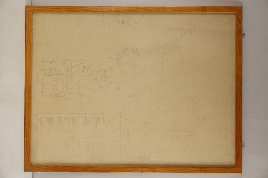 Militär karta 77x100cm. B78