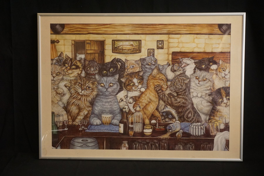 Zoë Stokes, Last Orders, grafik 71x51cm. M15