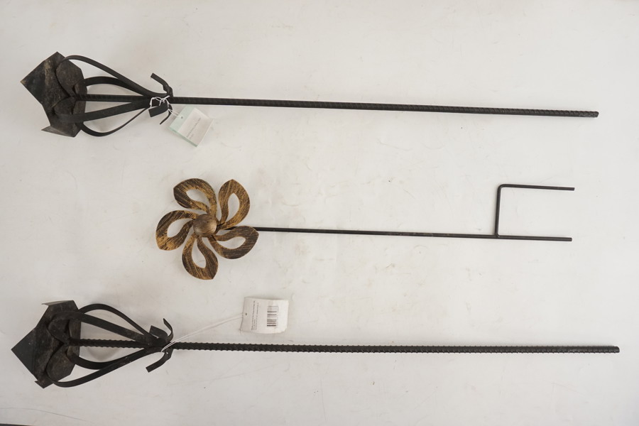 Trädgårdsfacklor/marschallhållare. B109