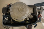 Yamaha 8CM, båtmotor med dunk. B115