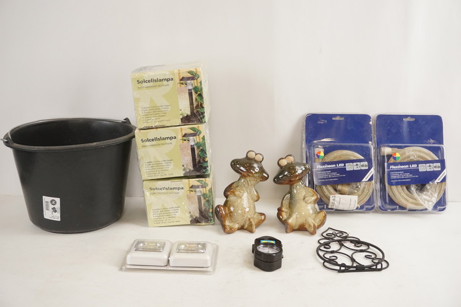 Solcellslampor, Flexineon LED mm. BC119