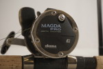 Gavia X606 fiskespö, Okuma Magda Pro fiskrulle. A134