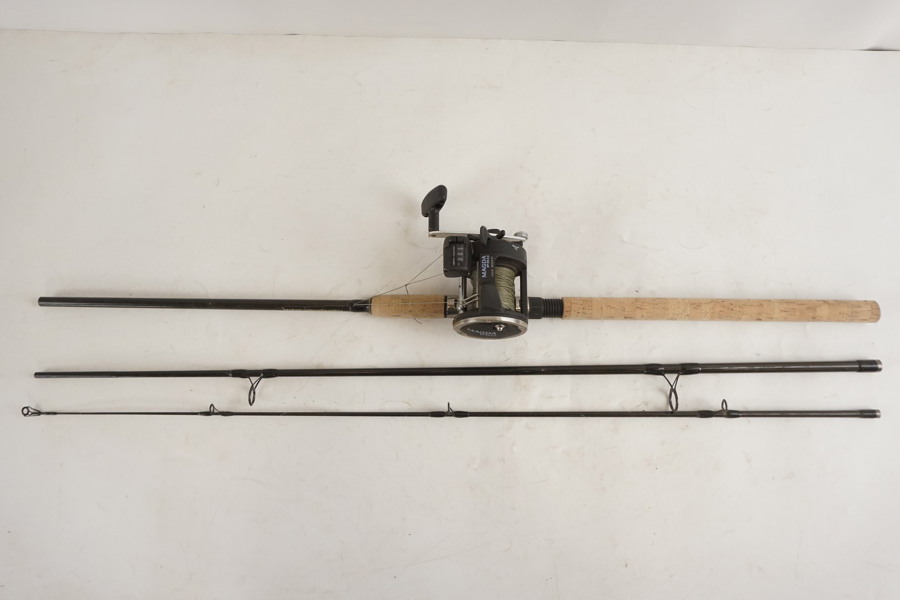 Gavia X606 fiskespö, Okuma Magda Pro fiskrulle. A134