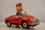 “Smokey Joe, Vintage plåtbil leksaker. A151