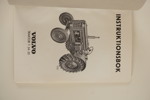 Volvo T24 - T25  traktor Instruktionsbok.  A156