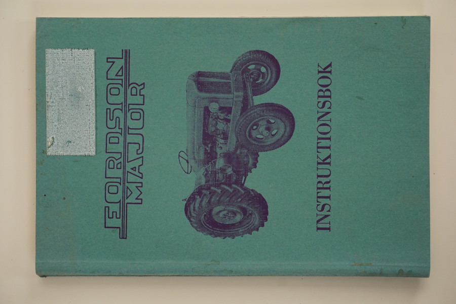 Fordson Major, Instruktionsbok. A159