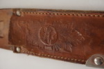 Jaktkniv med hornhandtag. C46