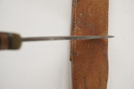 Jaktkniv med hornhandtag. C46