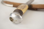 Jaktkniv med hornhandtag. C46