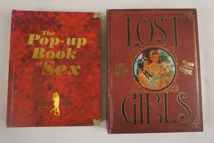 The Pop-up book of sex, Lost Girls, böcker. A224