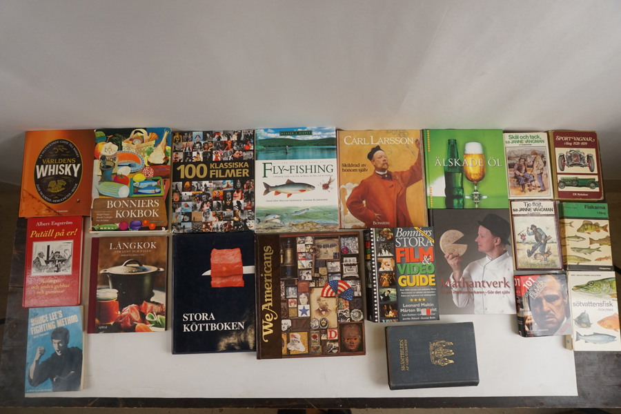 Böcker, Carl Larsson mm. BC163