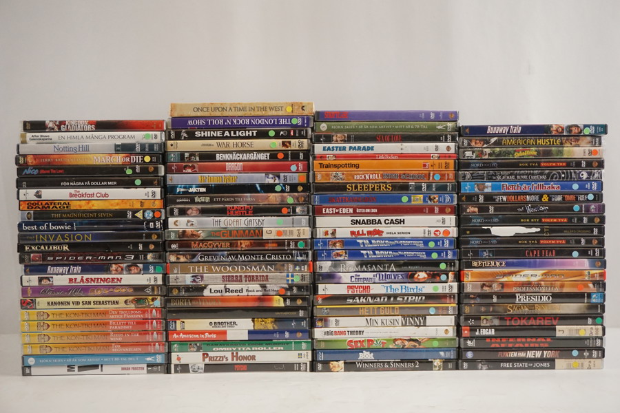 Banan låda med DVD, Once Upon a Time in the West mm. BC171