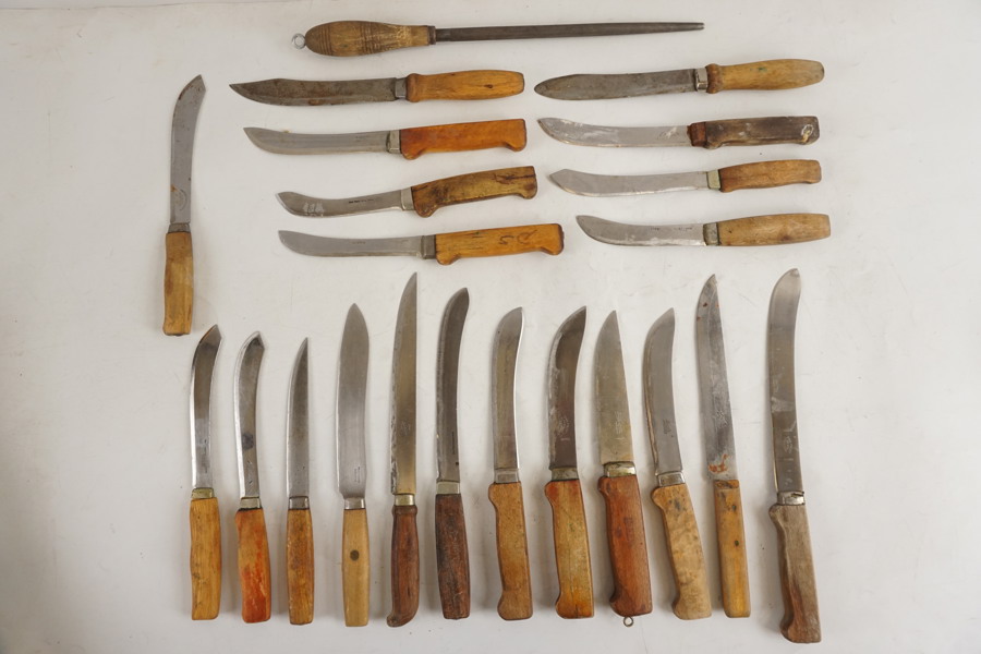 Vintage slaktknivar Mora, Frost mm. D80