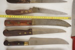 Vintage köksknivar, Wilkinson, Bahco mm. D97
