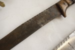 Vintage Köttknivar & köttyxa. D98
