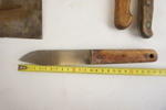 Vintage Köttknivar & köttyxa. D98