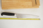 Skärbräda, knivhållare, knivslipare & Bahco-kniv. D100