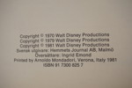 3st Walt Disney, böcker. A265