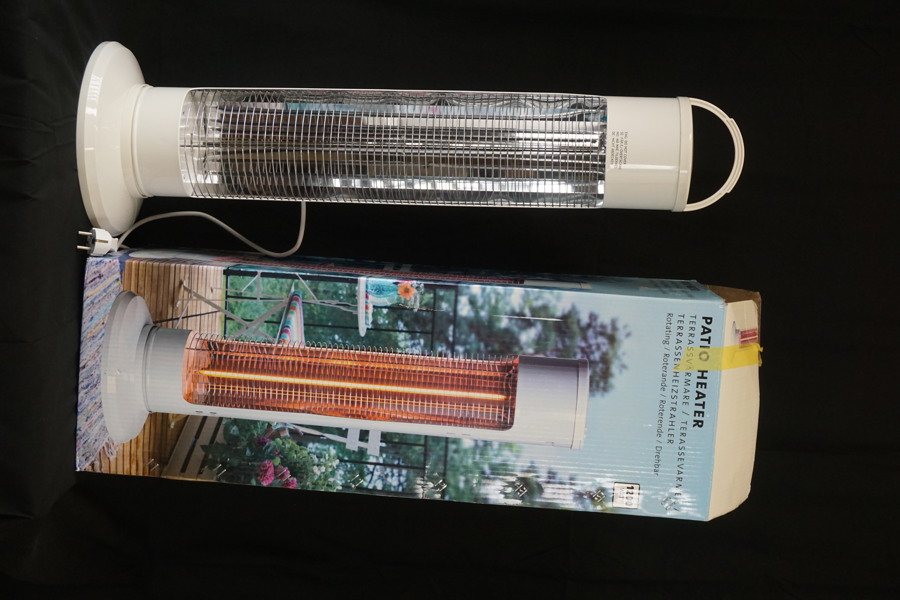 Terrasvärmare 1200W. B218