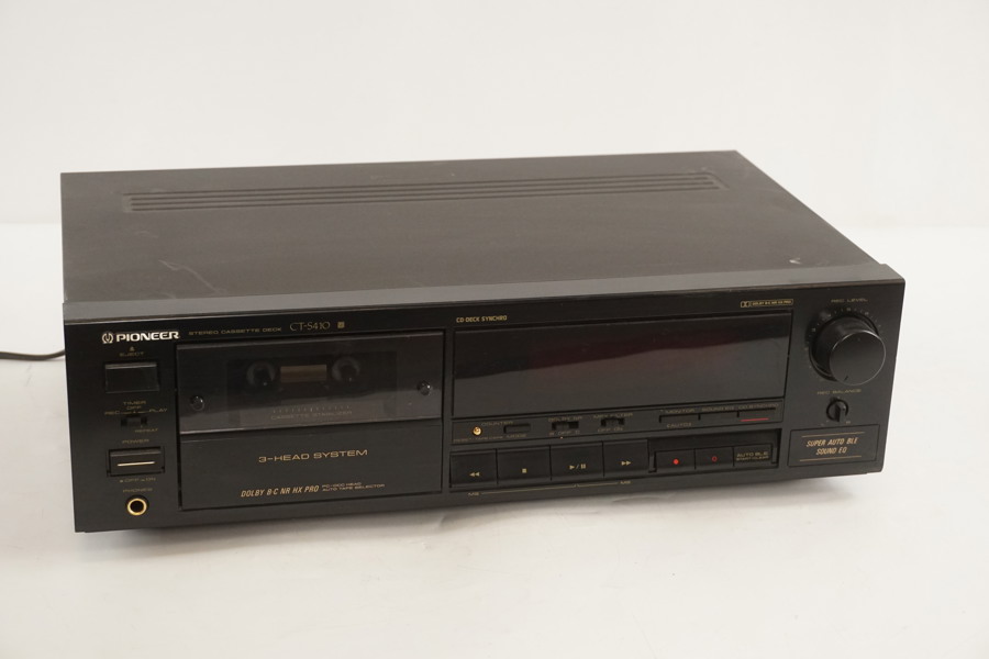 Pioneer CT-S410 kassettbandspelar. BC261