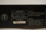 Pioneer SG-550 grafisk stereoequalizer. D106