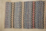Trasmatta 185x85cm, blå mm. B278