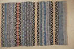 Trasmatta 185x85cm, blå mm. B278