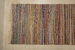 Trasmatta 205x93cm, röd, blå mm. B279
