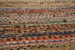Trasmatta 205x93cm, röd, blå mm. B279