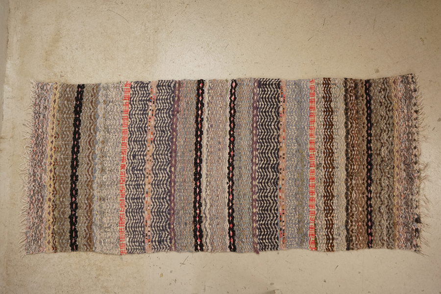 Trasmatta 190x85cm, rosa, blå mm. B284