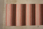 Plastmatta 260x67cm, brun, rosa mm. B287