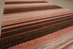 Plastmatta 260x67cm, brun, rosa mm. B287