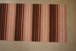 Plastmatta 260x67cm, brun, rosa mm. B287