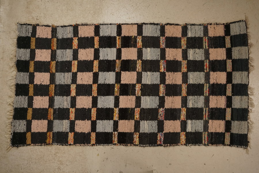 Trasmatta 175x90cm, svart mm. B292