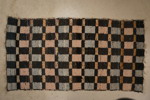 Trasmatta 175x90cm, svart mm. B292