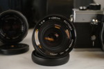 Praktica kamera reflex , blixt 3st objektiv mm. D115